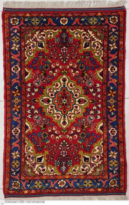 فرش نهاوند لاکی -سایز ذرع و نیم-n13319