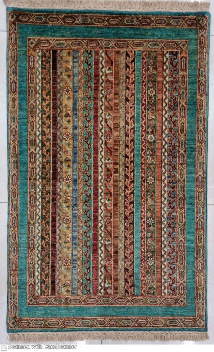 فرش قشقایی مدرن-ذرع و نیم-gh17329