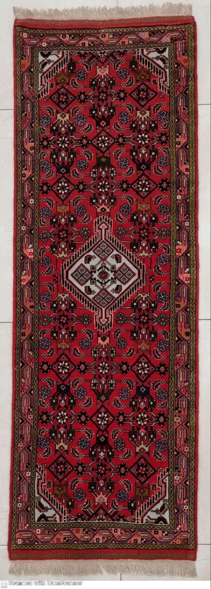 فرش لاکی دستباف-کناره-k2363
