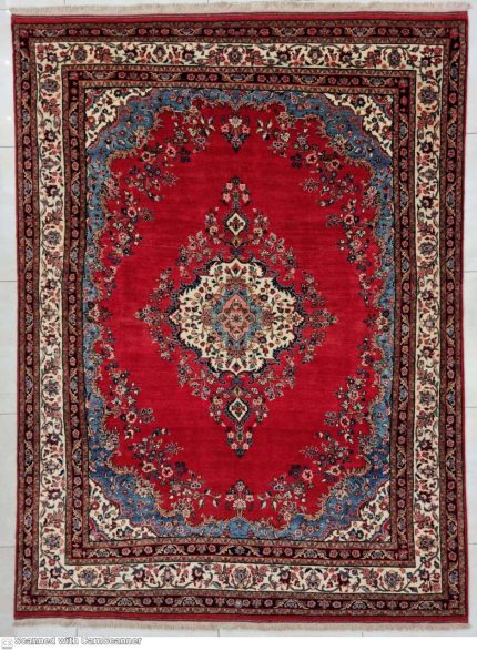 فرش لاکی همدان-سایز نه متری-h2386