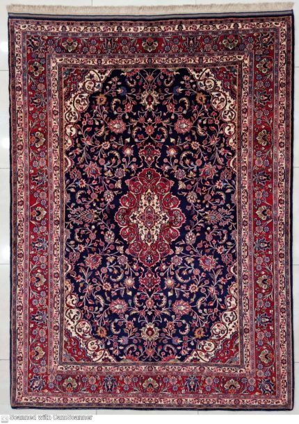 فرش لاکی سنتی ساروق-سایز نه متری-sa23724