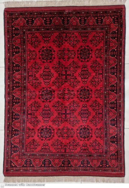 فرش لاکی دستباف مدرن-سایز قالیچه-z2725