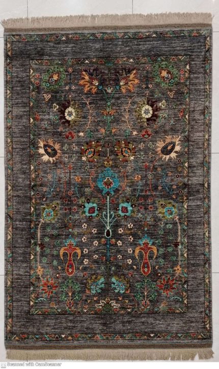 فرش مینیمال قشقایی-سایز پرده ای-gh27288