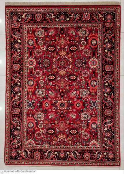 فرش لاکی سنتی ملایر-شش-متری-nm23783