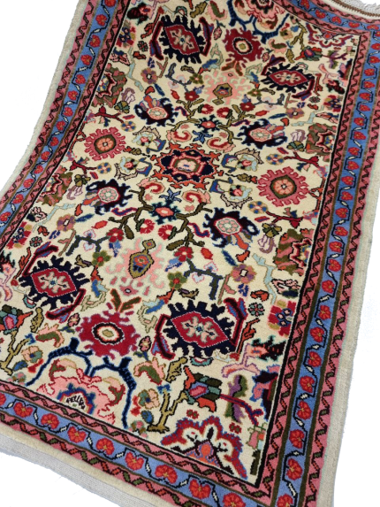 فرش دستباف ملایر-ذرع و نیم-nm23314