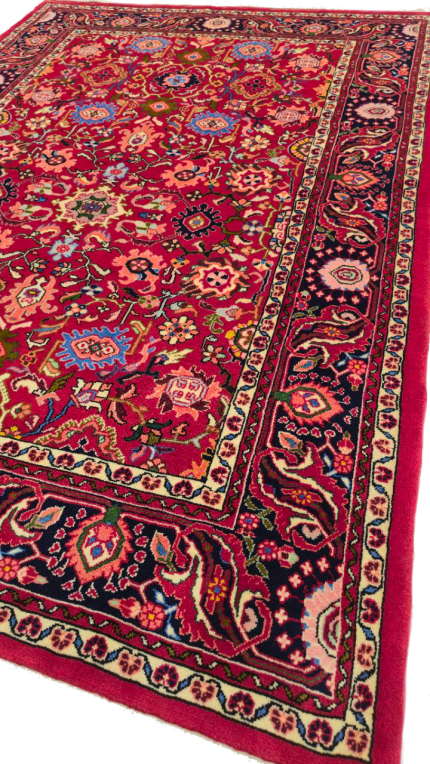 فرش دستباف لاکی ملایر-شش متری-nm33740