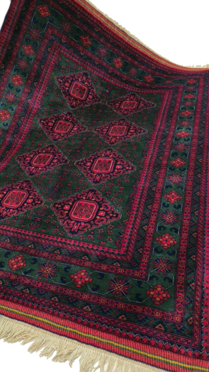 قالیچه مینیمال لاکی طرح قشقایی-z37246