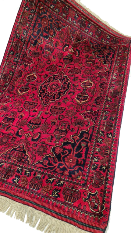 قالیچه لاکی سه متری طرح قشقایی-37266