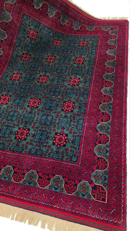 قالی لاکی چهار متری طرح قشقایی-z37128